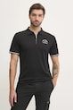 Karl Lagerfeld polo de bumbac negru 551200.745081