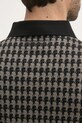Βαμβακερό μπλουζάκι πόλο Karl Lagerfeld 551202.745084 γκρί
