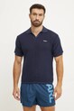 Karl Lagerfeld polo de bumbac bleumarin A1M46068