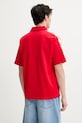 Дрехи Тениска с яка HUGO 50531311 червен