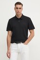 BOSS polo bawełniane czarny 50531402