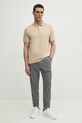 BOSS tricou polo 50531509 bej SS25