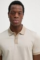 BOSS polo de bumbac bej 50532246