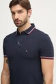 Поло Tommy Hilfiger тёмно-синий MW0MW37346