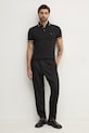 Tommy Hilfiger polo MW0MW37346 nero SS25