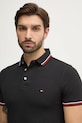 Tommy Hilfiger polo nero MW0MW37346