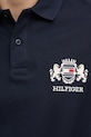 Бавовняне поло Tommy Hilfiger MW0MW37516 темно-синій