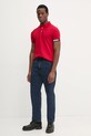 Поло Tommy Hilfiger MW0MW37518 красный SS25