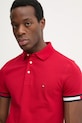 Polo majica Tommy Hilfiger crvena MW0MW37518