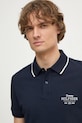 Tommy Hilfiger polo granatowy MW0MW37519
