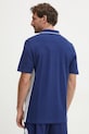 Îmbrăcăminte adidas polo de bumbac Essentials JE6382 bleumarin