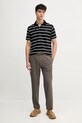 Paul&Shark polo de bumbac 25411233 negru SS25