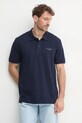 Хлопковое поло Marc O'Polo тёмно-синий 5000005925