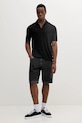 Armani Exchange polo de bumbac XM000492.AF10364 negru SS25