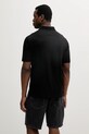 Îmbrăcăminte Armani Exchange polo de bumbac XM000492.AF10364 negru