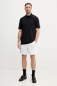 Bavlnené polo tričko Armani Exchange XM000509.AF13055 čierna SS25