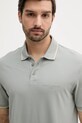 Armani Exchange polo bawełniane szary XM000489.AF13026