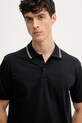 Bavlněné polo tričko Armani Exchange černá XM000466.AF10337