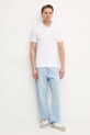 Polo tričko Guess NOLAN M5RP66.J1314 biela SS25