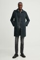 Marc O'Polo sweter bawełniany 520501660006 szary SS25