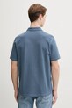 Ρούχα Βαμβακερό μπλουζάκι πόλο Marc O'Polo 522226653126 μπλε