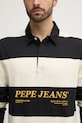 Хлопковый лонгслив Pepe Jeans BRANDON PM542230 чёрный