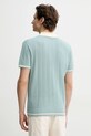 Oblečenie Bavlnené polo tričko Filling Pieces 80713669980 tyrkysová