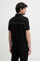 Îmbrăcăminte Versace Jeans Couture polo de bumbac 78GAG623.J0003 negru