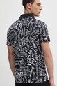 Одежда Хлопковое поло Versace Jeans Couture 78GAG6R0.JS459 чёрный