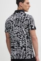 Odzież Versace Jeans Couture polo bawełniane 78GAG6R0.JS459 czarny