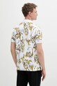 Oblečenie Bavlnené polo tričko Versace Jeans Couture 78GAG6S0.JS460 biela