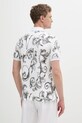 Oblečenie Bavlnené polo tričko Versace Jeans Couture 78GAG6S0.JS460 biela