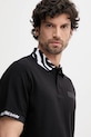 Versace Jeans Couture polo in cotone nero 78GAGT06.CJ01T