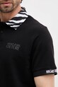 Versace Jeans Couture polo de bumbac 78GAGT06.CJ01T negru