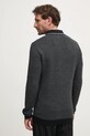 Odzież Barbour sweter z domieszką wełny MKN1631CH91 czarny