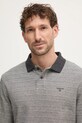 Хлопковый свитер Barbour серый MML1438GY79