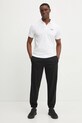 EA7 Emporio Armani tricou polo PJVQZ.8NPF14 alb SS25
