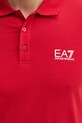 EA7 Emporio Armani polo PJVQZ.8NPF14 czerwony