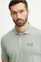 Поло EA7 Emporio Armani зелёный PJVQZ.8NPF14