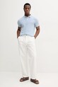 Хлопковое поло United Colors of Benetton 3088U3023 голубой SS25