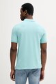Odzież United Colors of Benetton polo bawełniane 3088U3023 turkusowy