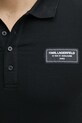 Karl Lagerfeld tricou polo 552221.745019 negru