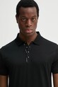 Karl Lagerfeld polo bawełniane czarny 552200.745000