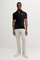 Polo tričko Karl Lagerfeld 552221.745020 černá SS25