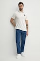 Karl Lagerfeld tricou polo 552221.745015 bej SS25