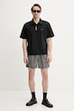 Sunnei polo RTWXTOP007 nero SS25