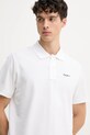 Bavlněné polo tričko Pepe Jeans ESSENTIAL POLO CONTRAST LOGO bílá PM542298