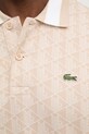 Lacoste tricou polo DH1417 bej