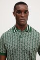 Поло Lacoste зелёный DH1417