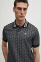 Polo tričko Lacoste sivá DH1417